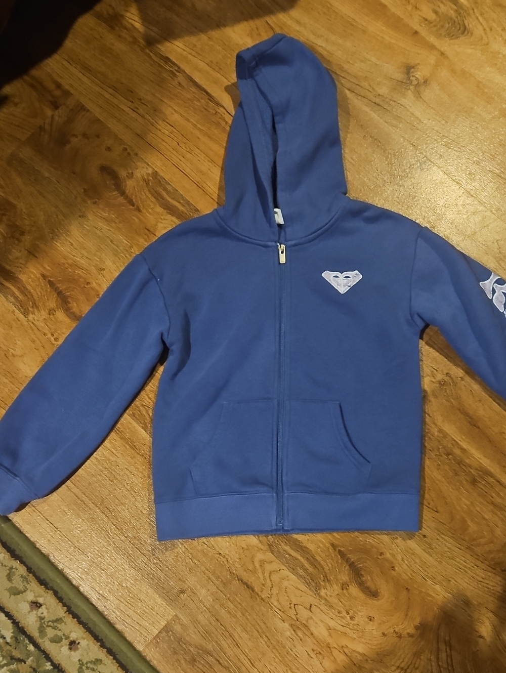 Girls Roxy Purple Hoodie Size Medium (8-10)
